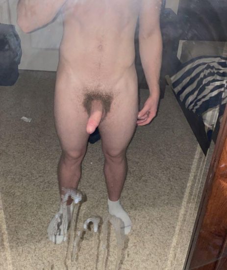 Big cock and fresh cum