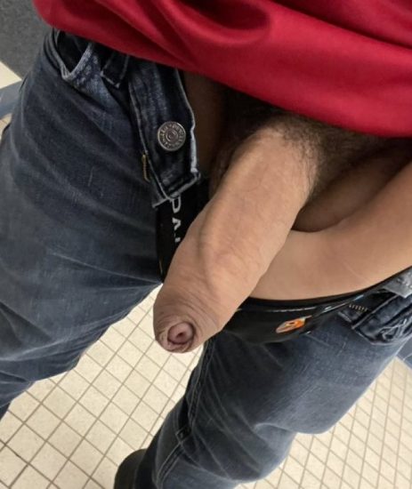 Big cock with a vein
