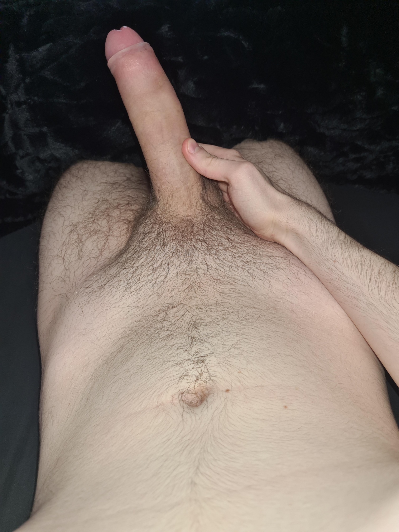 Big cock with pubic hair