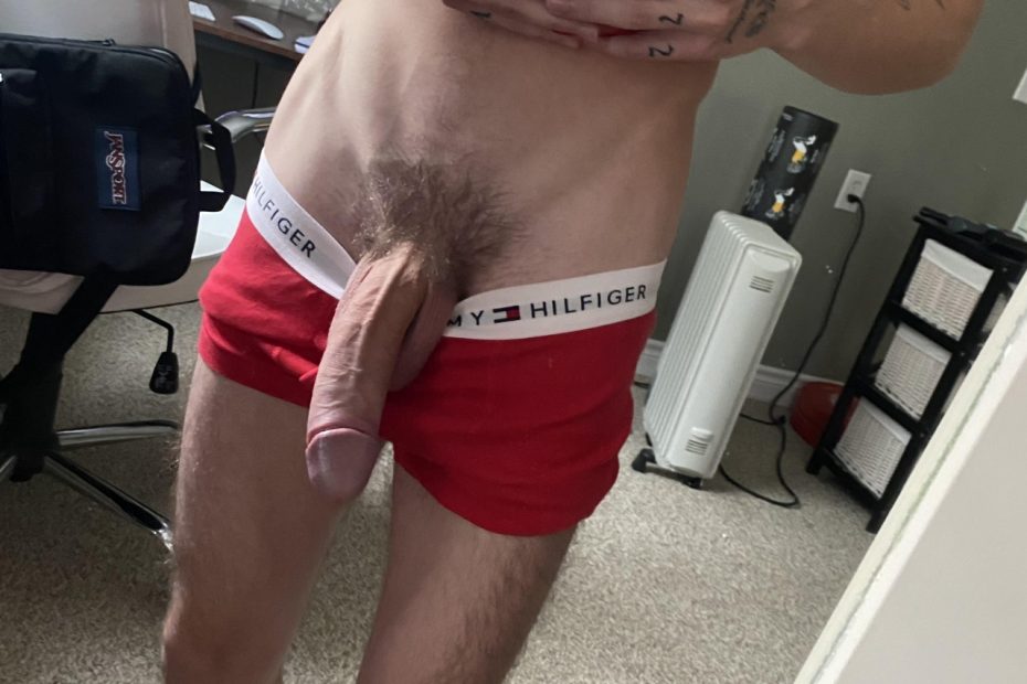 Big dick hanging out