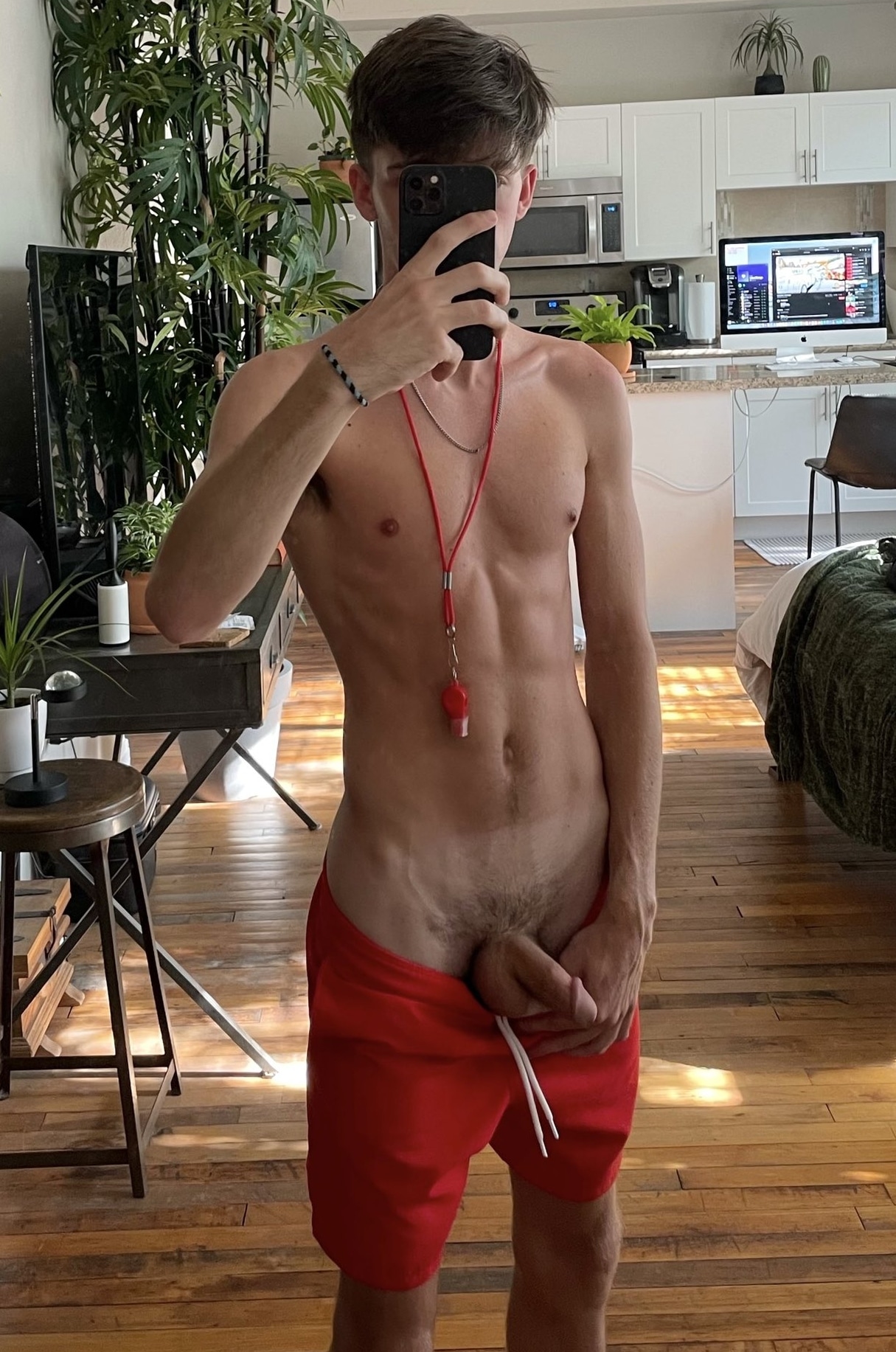 Boy showing his dick