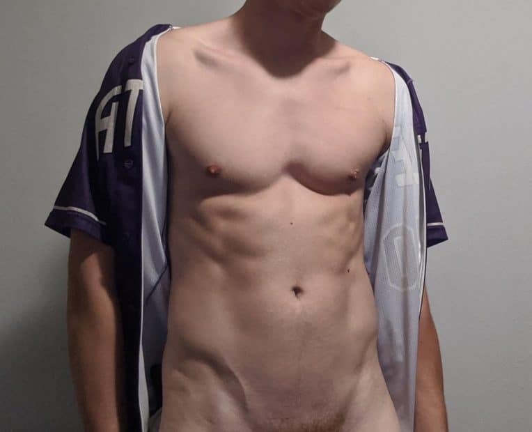 Boy with a big thick cock