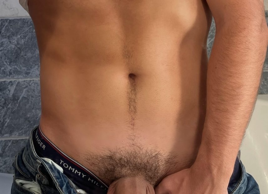 Guy taking a dick picture