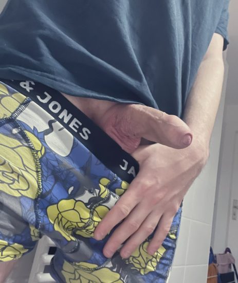Penis out of the undies