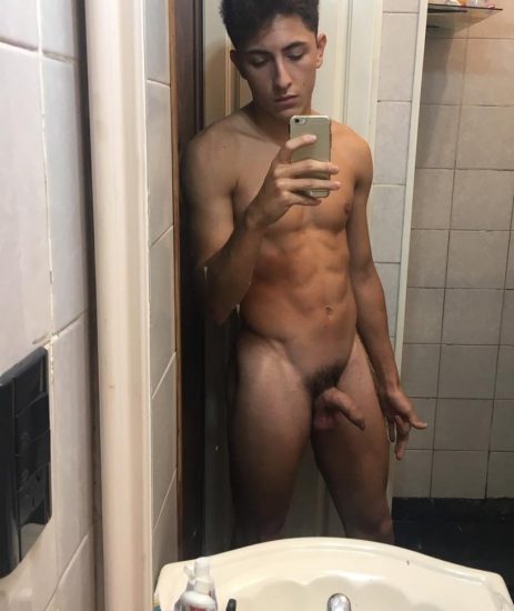 Ripped nude boy