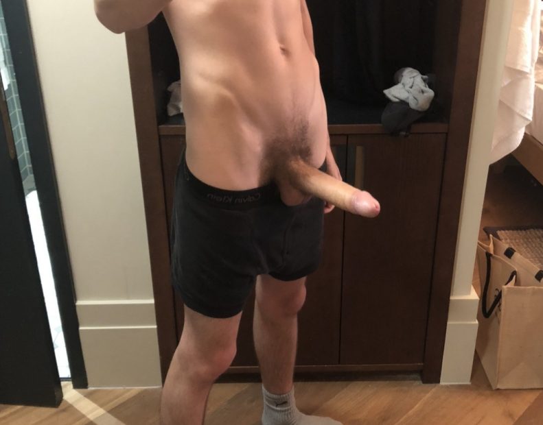 Twink with a long dick